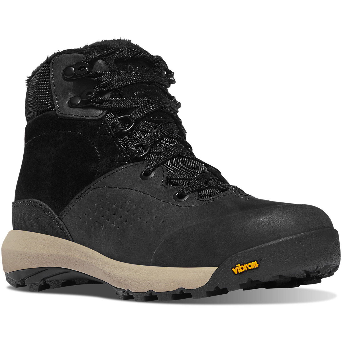 Botas Montaña Danner Mujer Mexico - Inquire Mid Insulated Negros - TGIXM7415